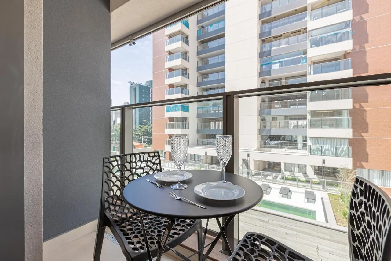 Apartmán Easy Star - Studio Encantador Com Piscina No Brooklin! - Yh01H São Paulo Brazílie