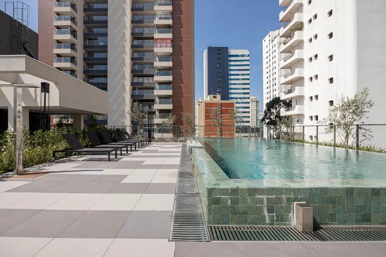 Easy Star - Studio Encantador Com Piscina No Brooklin! - Yh01H Sao Paulo 0*,