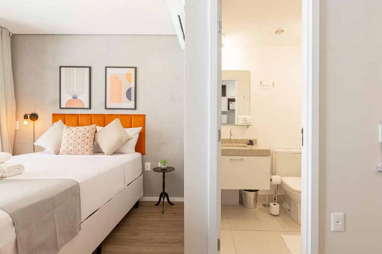 Apartment Easy Star - Studio Encantador Com Piscina No Brooklin! - Yh01H Sao Paulo
