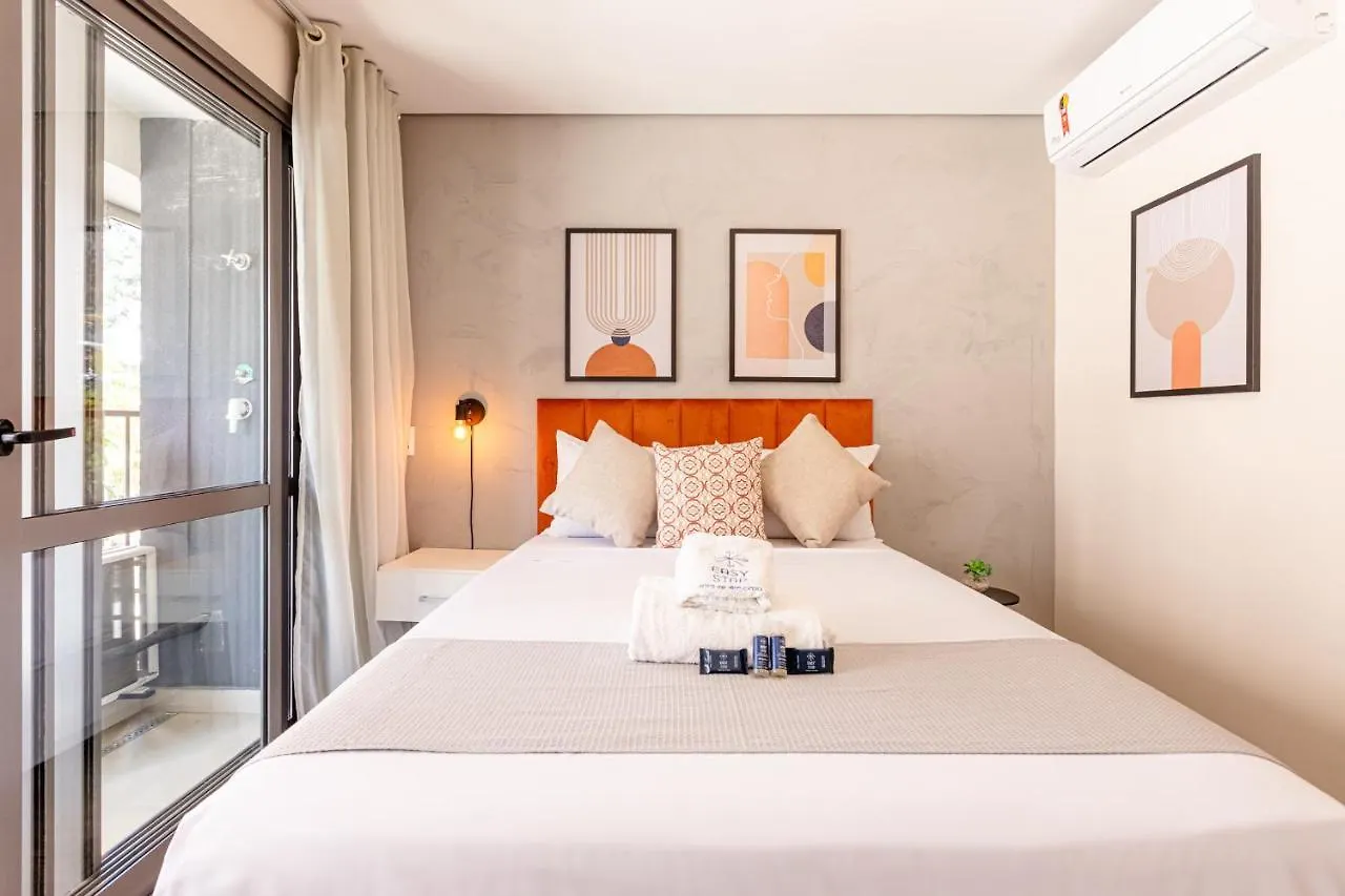 Easy Star - Studio Encantador Com Piscina No Brooklin! - Yh01H Sao Paulo