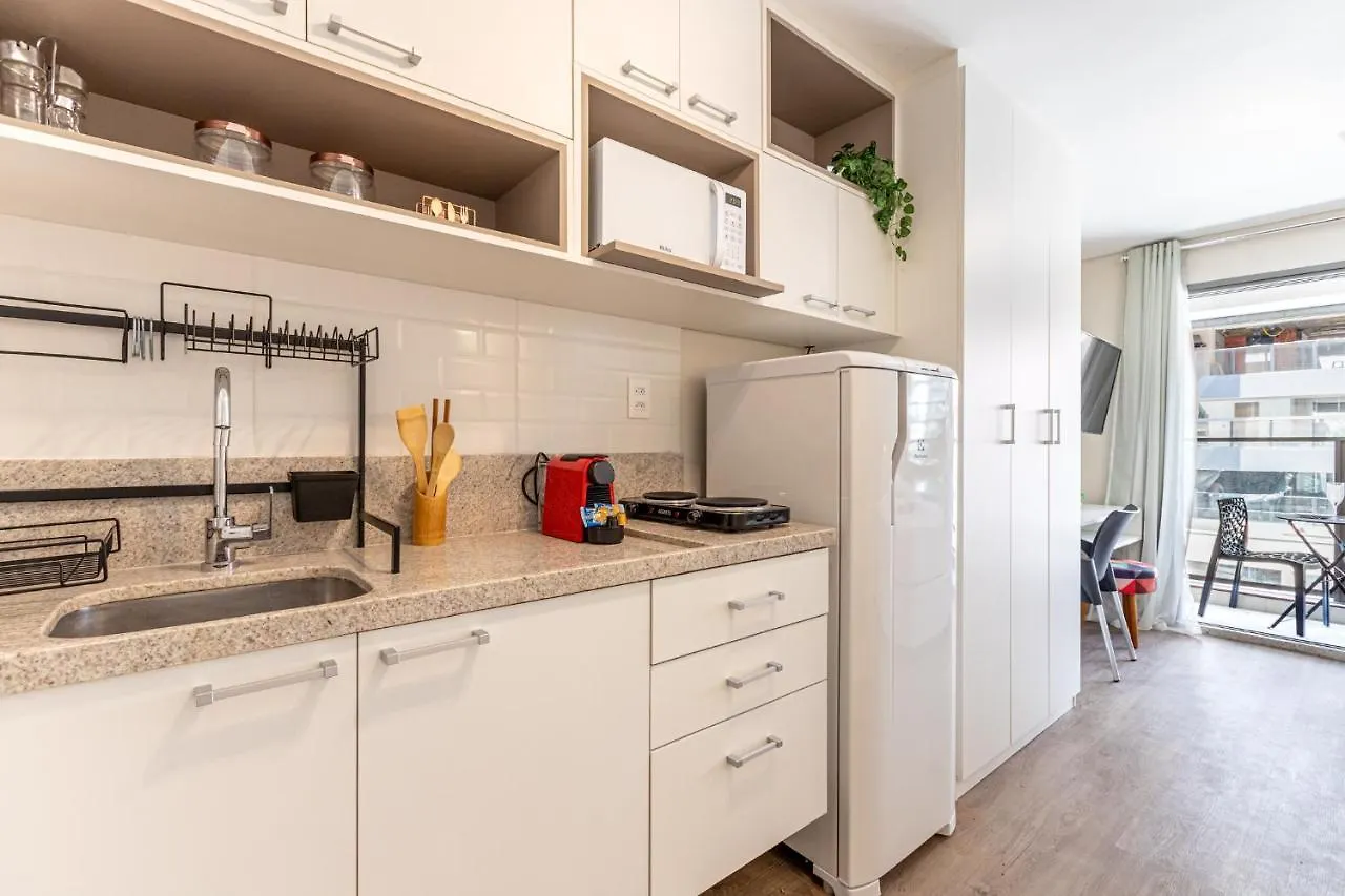 Apartment Easy Star - Studio Encantador Com Piscina No Brooklin! - Yh01H Sao Paulo