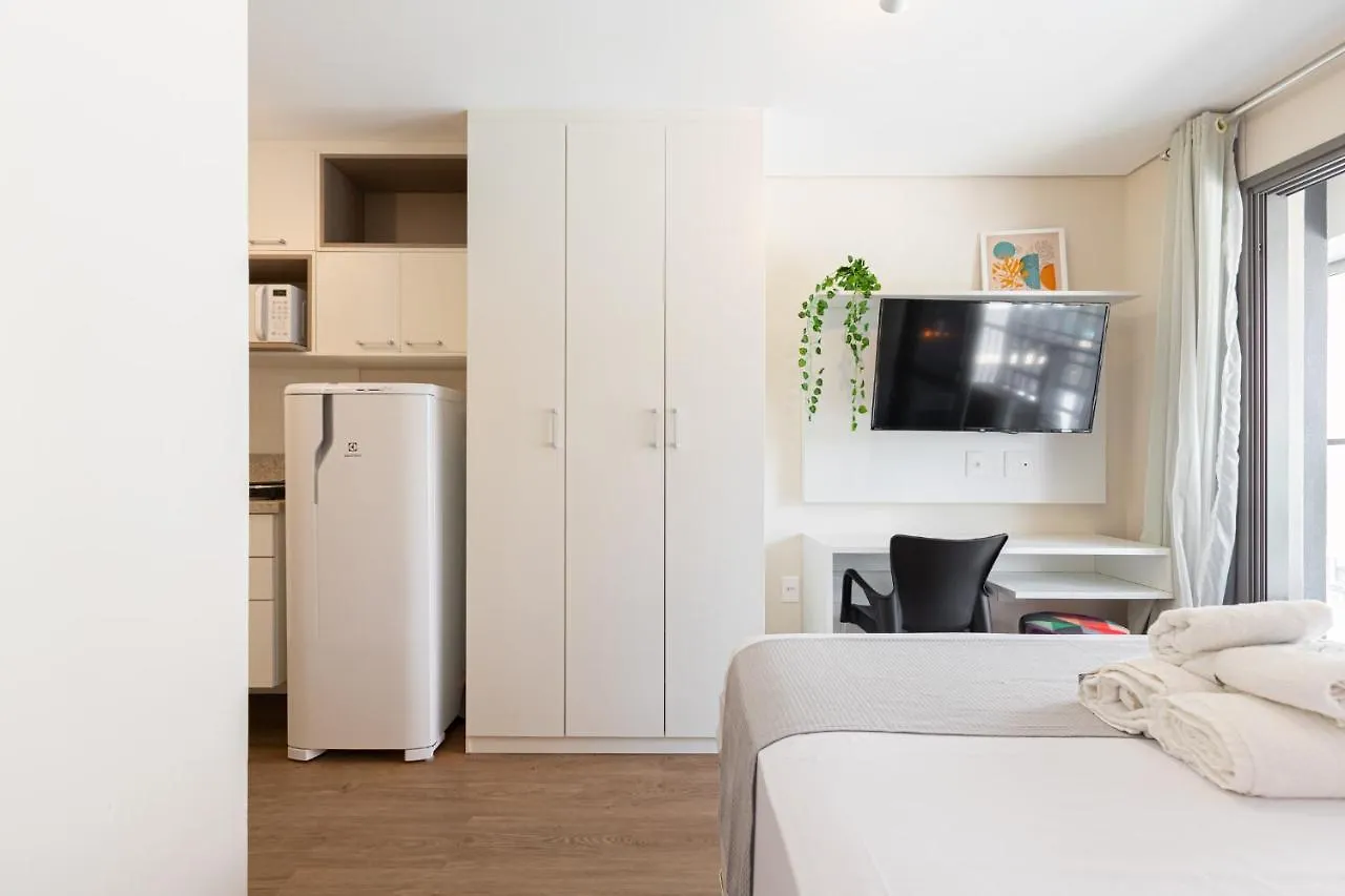 Apartment Easy Star - Studio Encantador Com Piscina No Brooklin! - Yh01H Sao Paulo