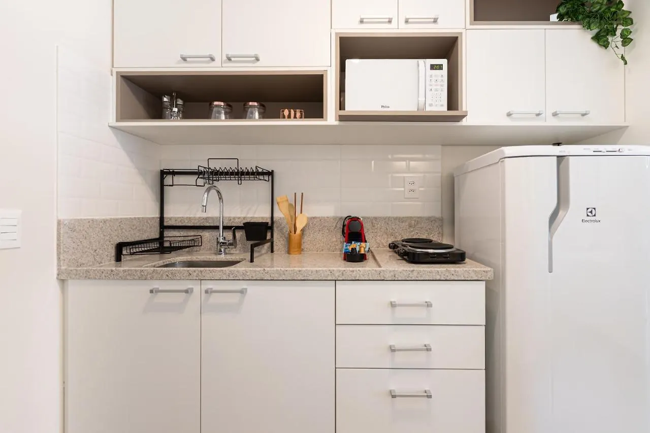 Easy Star - Studio Encantador Com Piscina No Brooklin! - Yh01H Sao Paulo Apartment